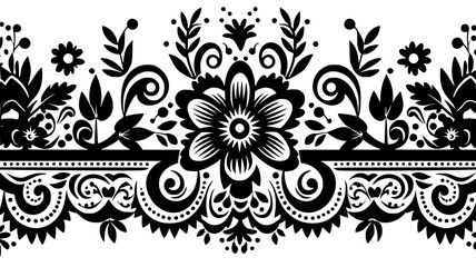 frame, floral, border, vintage, vector, decoration, flower, ornament, design, illustration, pattern, black, swirl, card, wedding, ornate, banner, art, decor, invitation, leaf, element, style, scroll, 