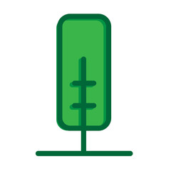 Obraz premium Tree Icon Illustration