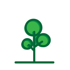 Tree Icon Illustration