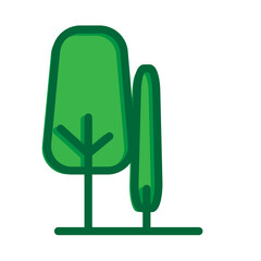 Tree Icon Illustration