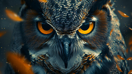 Owl's Eyes Swoop, eyes glaring horribly sharp