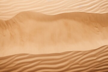 sand top view copy space