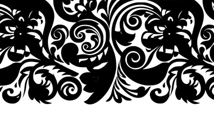 frame, floral, border, vintage, vector, decoration, flower, ornament, design, illustration, pattern, black, swirl, card, wedding, ornate, banner, art, decor, invitation, leaf, element, style, scroll, 