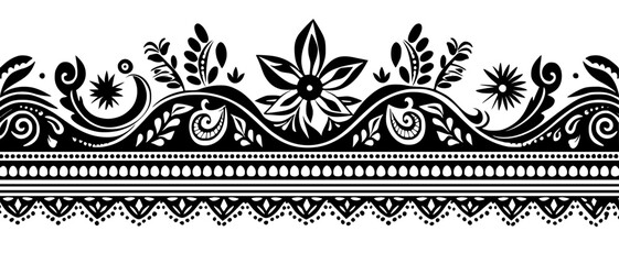 frame, floral, border, vintage, vector, decoration, flower, ornament, design, illustration, pattern, black, swirl, card, wedding, ornate, banner, art, decor, invitation, leaf, element, style, scroll, 
