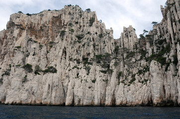 Calanques between Cassis and Marseille