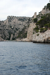 Fototapeta na wymiar Calanques between Cassis and Marseille
