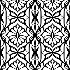 Seamless pattern, pattern, line art pattern, background, pattern, seamless, leaf, floral, vector, flower, decoration, plant, wallpaper, nature, design, illustration, ornament, art, branch, tree, 
