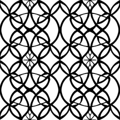 Fototapeta premium Seamless pattern, pattern, line art pattern, background, pattern, seamless, leaf, floral, vector, flower, decoration, plant, wallpaper, nature, design, illustration, ornament, art, branch, tree, textu