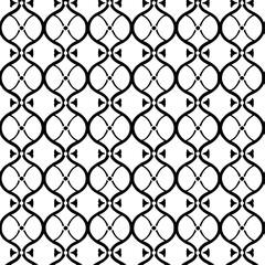 Naklejka premium Seamless pattern, pattern, line art pattern, background, pattern, seamless, leaf, floral, vector, flower, decoration, plant, wallpaper, nature, design, illustration, ornament, art, branch, tree, textu