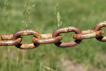rusty chain
