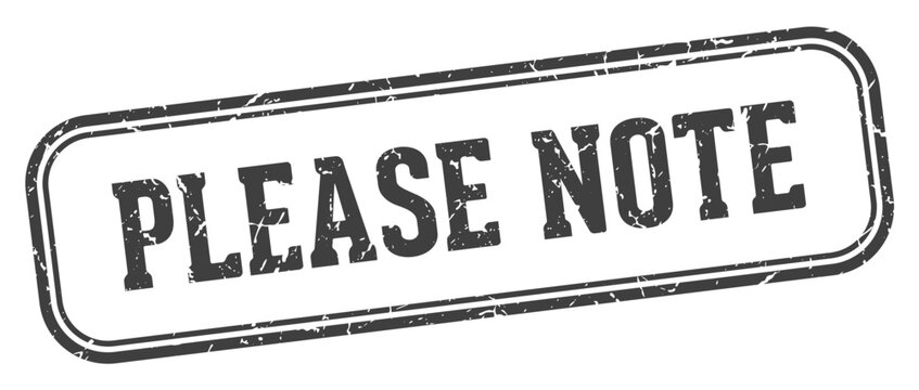 Please Note Paper