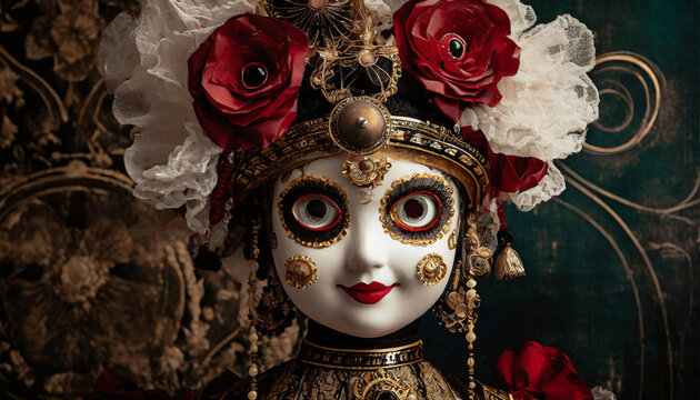 poup&eacute;e envo&ucirc;tante en porcelaine