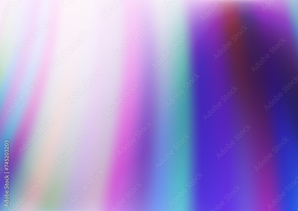 Poster light purple vector pattern with liquid shapes.