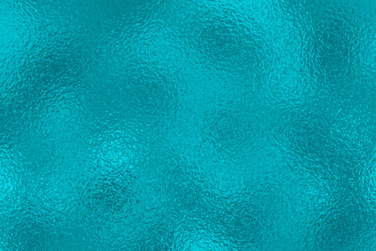 Emerald green foil texture background with large scale glass effect, crush paper vector illustration for web use and digital art..