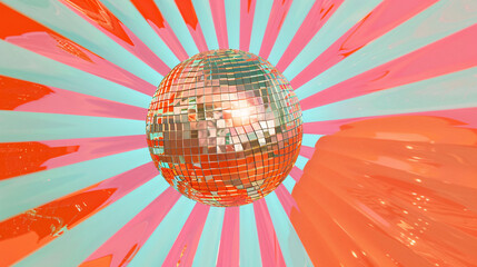 Glistening Disco Ball - 745205477