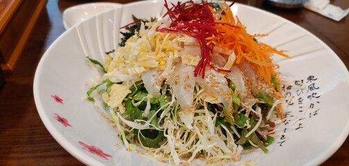 Sashimi rice bowl