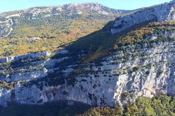 Fototapeta na wymiar Mountain in Provence, France 