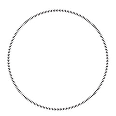 Simple round vector frame