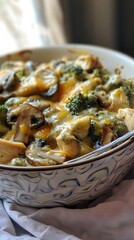 Cheesy Chicken Broccoli Bake