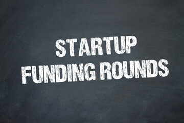 Fototapeta premium Startup Funding Rounds 