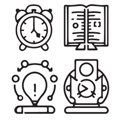 ICONS RELATED TO EDUCATION