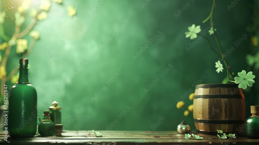 Poster themed background with an empty space where i can display a few products