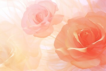 rose and rose colored digital abstract background isolated for design, in the style of stipple