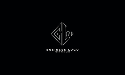 GL, LG, G, L, Abstract Letters Logo monogram