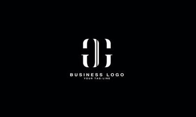 G, GG, Abstract Letters Logo Monogram