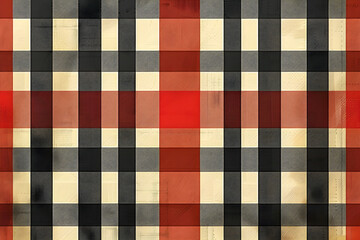 red and white plaid