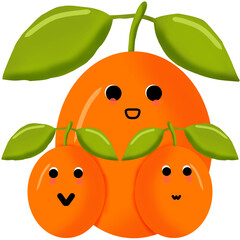 illustration of fruits