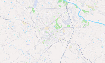Rock Hill South Carolina Map, Detailed Map of Rock Hill South Carolina