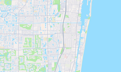 Boynton Beach Florida Map, Detailed Map of Boynton Beach Florida