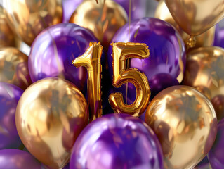 15 Year Old Girl Celebrating Her Quinceañera