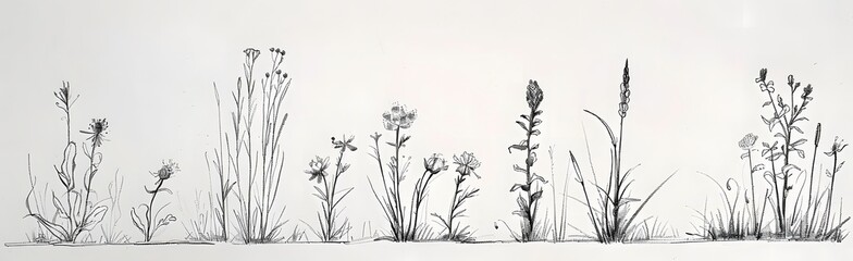 Grass Sketch Collection