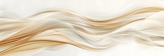 Golden Wave Art background