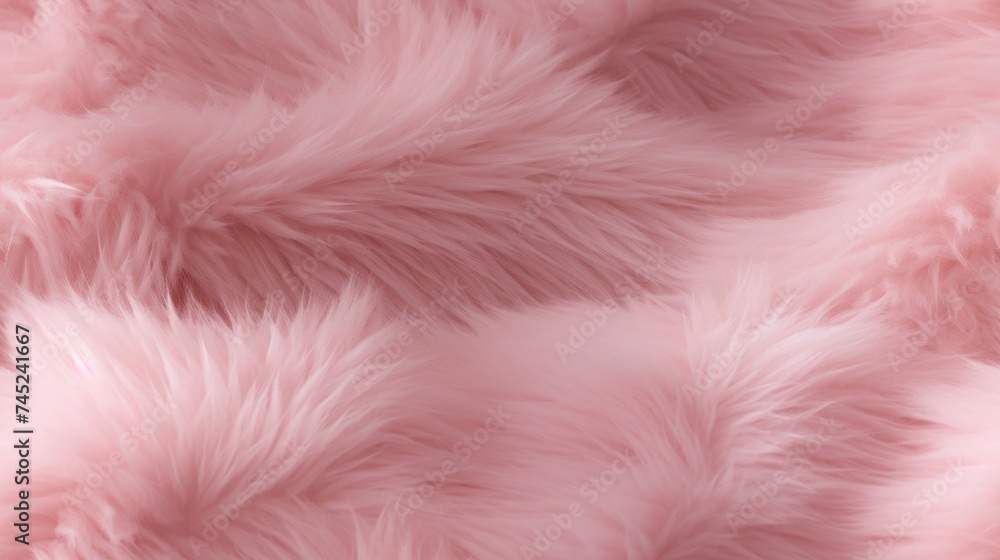Poster Generative AI Fuzzy and soft woolen texture in muted tones.