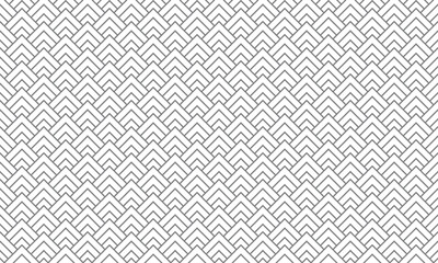 Triangle lines geometric pattern seamless background. Vector Illustration
