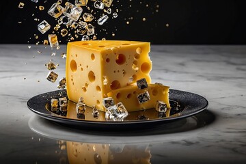 cheese on the table
