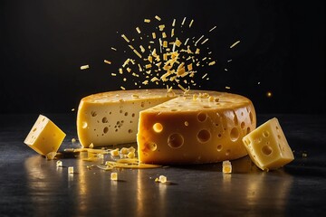 cheese on the table