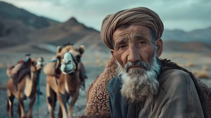  Afghan camel shepherd © Dionysus