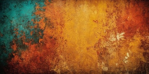 brown old Grunge metal texture wall for background