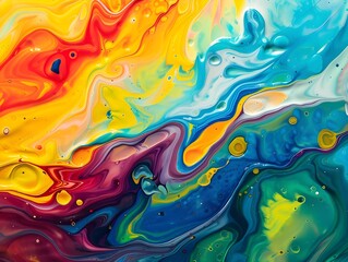 close up of multicolored paint texture, watercolor, colorful painting, abstract art background, oil on canvas, acrylic, modern art, rough brushstrokes of paint, painted background with bright colors