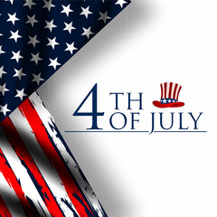 	
happy 4th of July independence day with firework , vektor background, poster, banner, flyer, template	
