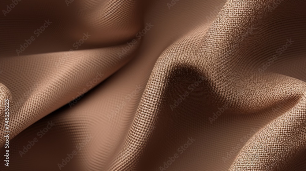 Poster generative ai sturdy and woven fabric texture like burlap or canvas.