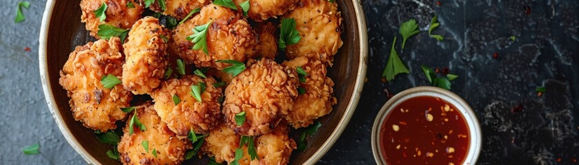 Frango Passarinho, crispy Brazilian chicken bites, a crunchy, savory delight