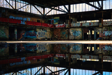 Old Abandoned Factory  - Verlassener Ort - Beatiful Decay - Verlassener Ort - Urbex / Urbexing - Lost Place - Artwork - Creepy - High quality photo
