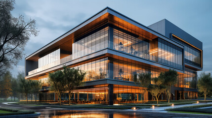 Fototapeta premium building in the city
