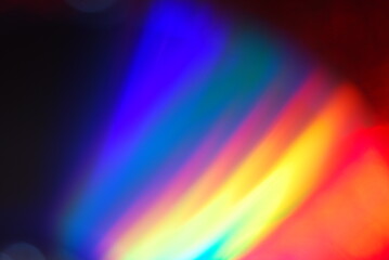 Reflections on the surface of a compact disc
