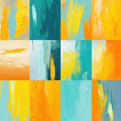 Yellow and Orange abstract backgrounds wallpapers, in the style of bold lines, dynamic colors